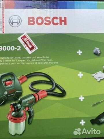 Краскопульт Bosch pfs 3000