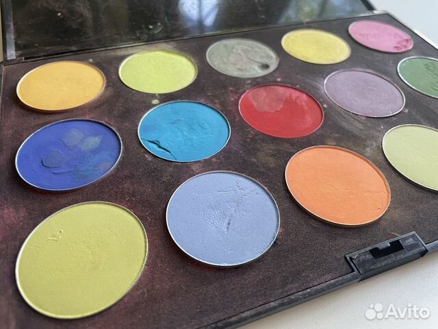 Тени для глаз, профессиональная палитра DeKlie