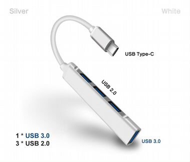 Type-C USB 3.0 хаб (с OTG)