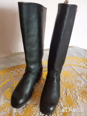 Сапоги офицерские Яловые