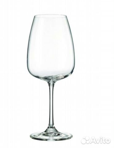 4 бокала bohemia royal crystal