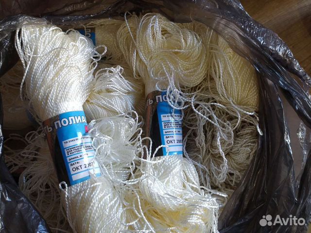 Нить полиамидная крученая