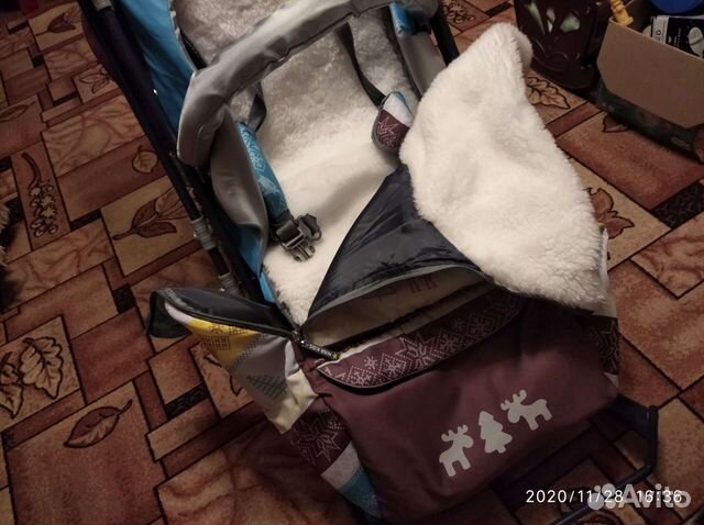 Коляска-санки