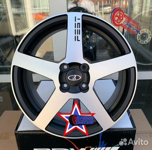 Диски LADA Fest R16 4x98 ваз Black matt pol