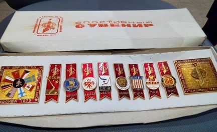 Значки «Чемпионат Мира 1979»