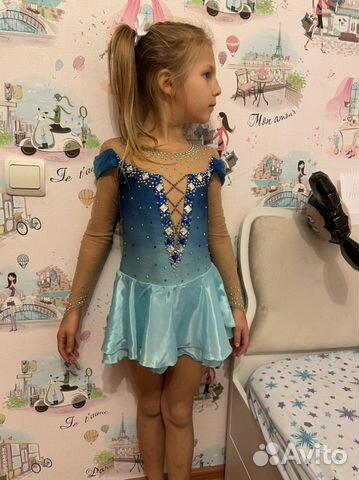 Платье для фигурного катания 122-128