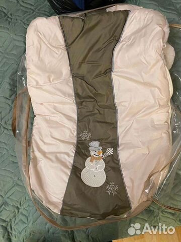 Зимний конверт в коляску