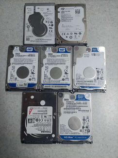 Жесткие диски HDD SATA 2.5 500-1000Гб