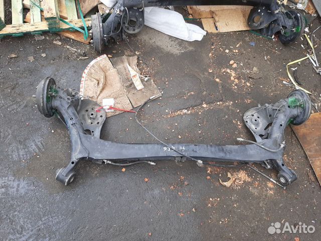 Honda fit jazz GE c 2007 балка задняя