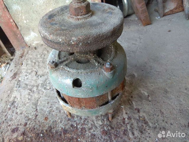 Электродвигатель, наждак