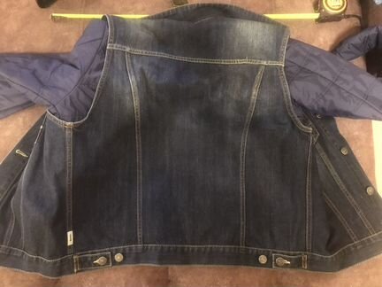 Meltin Pot jeans jacket джинсовая комбинированная