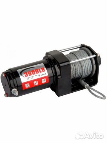 Лебедка MW PM 3500 на квадроцикл (стальной трос)