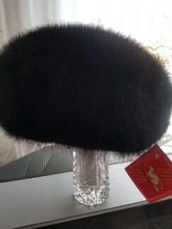 Берет норковый новый