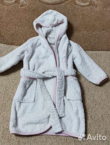 Детский махровый халат