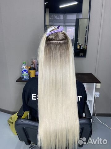 Наращивание волос качественно(волосы+работа)