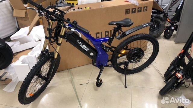 Электровелосипед Elbike Turbo R-75 1500W 48V