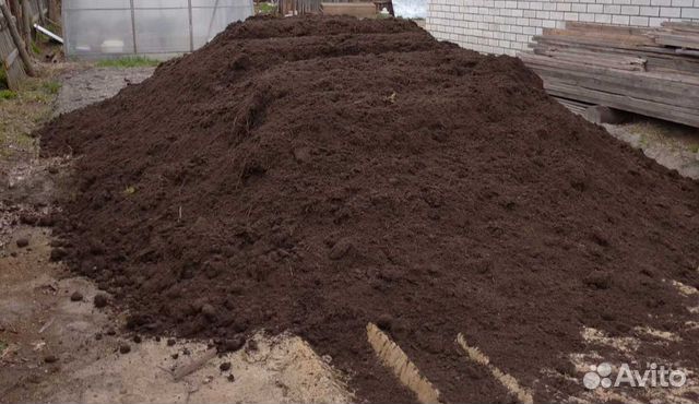 Земля плодородная. Грунт. Чернозем. Навоз