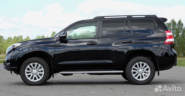 Рейлинги на крышу Toyota Land Cruiser Prado 150