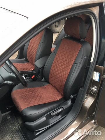 Чехлы в авто из премиум алькантары