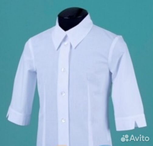 Белая блузка х/б