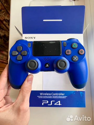 Джойстик PS4 Геймпад синий