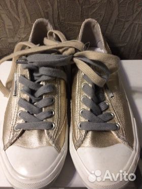 Кеды зодотые british knights женские 37-38