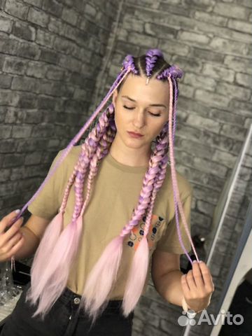 Косы канекалон брейды