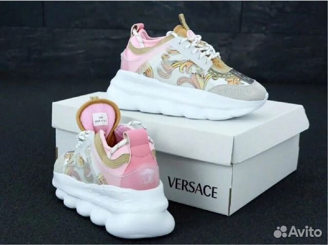 Кроссовки Versace Chain reaction