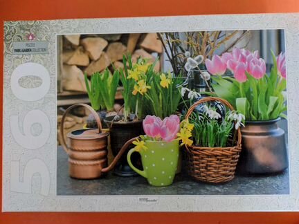 Пазлы 560 элементов 50*34, 5 см