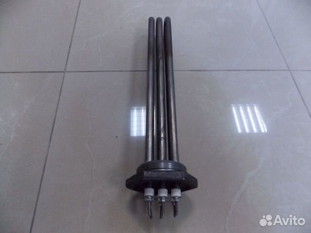 Блок Тэн 6,0 кВт (3*2000 Вт) нерж. резьба G 2 1/2