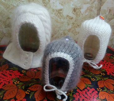 Шапочки (козий пух, собачья шерсть)