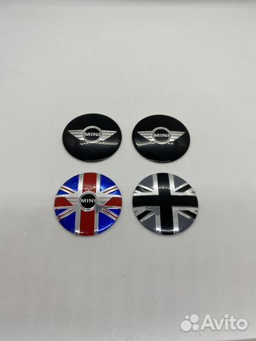 Наклейки колпачка диска эмблема mini
