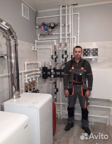 Монтаж отопление водоснабжение. Теплый пол