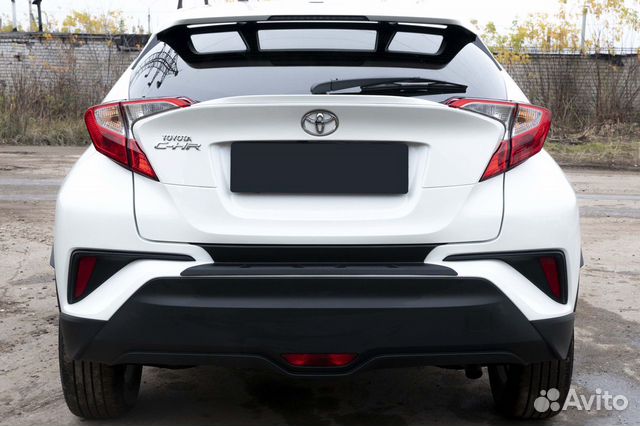 Накладка на бампер Toyota C-HR (16+) RA