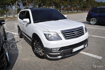 Накладка переднего бампера Ixion KIA Mohave