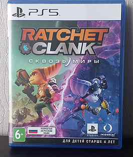 Игра "Ratchet and Clank Сквозь миры" на PS5