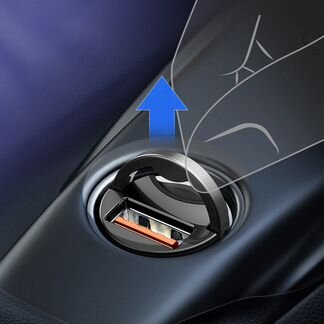 Автомобильная зарядка Baseus USB 30W QC 3.0