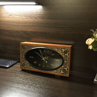 Часы янтарь. СССР. Ретро