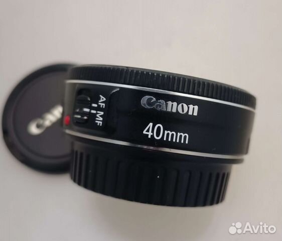 Объектив Canon EF 40mm F 2,8 STM б/у