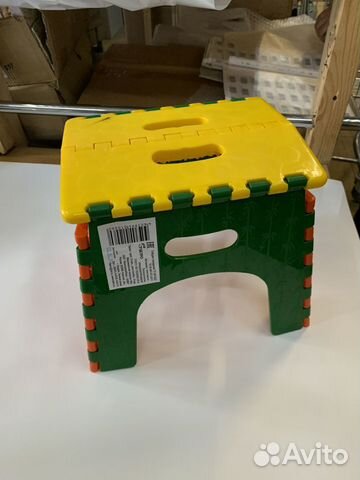 Табурет пластиковый складной детский