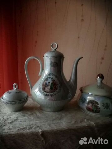 Чайно кофейный набор из 3 х предм произв Германия