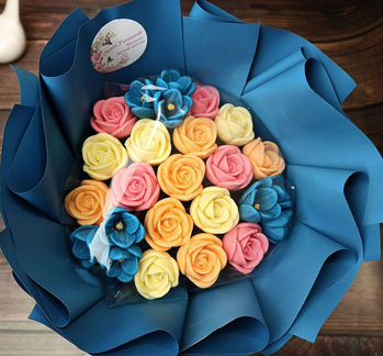 Шоколадные розы choco flowers6