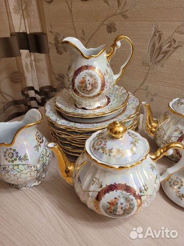 Предметы чайного сервиза Мадонна, гдр