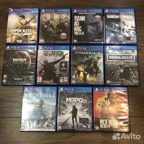 Игры ps4