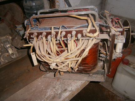 Силовые трансформаторы старинные