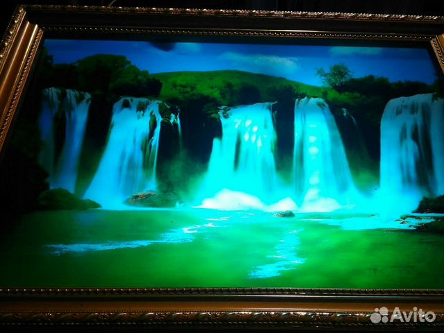Картина водопад музыкальная