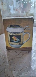 Кружка чайная с крышкой,ситечком и ложкой