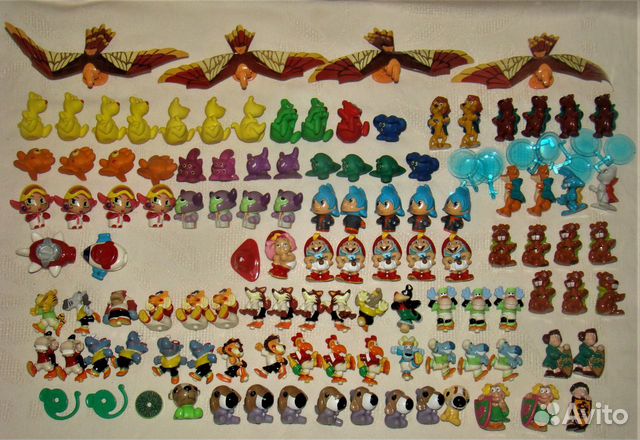 Игрушки разные