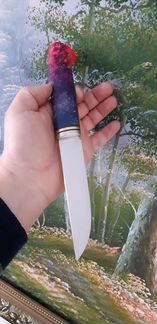Нож охотничий из порошковой стали