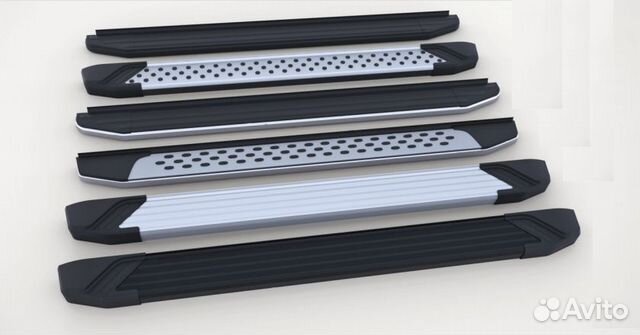 Пороги подножки алюминиевые Can Otomotiv (Турция)